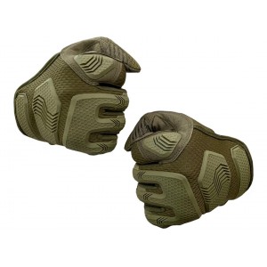 Перчатки A.S.S. Tactical-37 олива [STRIKE GEAR]
